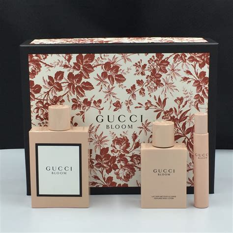 gucci fragrance set|gucci bloom 100ml gift set.